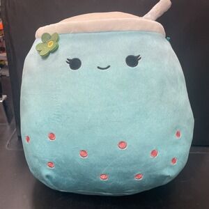 Squishmallows 11" Jakarria the Blue Boba Drink Plush toy